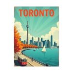 Toronto Travel Poster