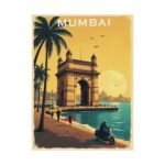 Mumbai Travel Poster