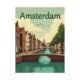 Amsterdam Travel Poster For wall Decor