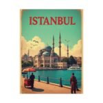 Istanbul Travel Poster