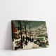 The hunters in the snow By Pieter Bruegel the Elder, famous painting, vintage painting,canvas print landscape painitng print