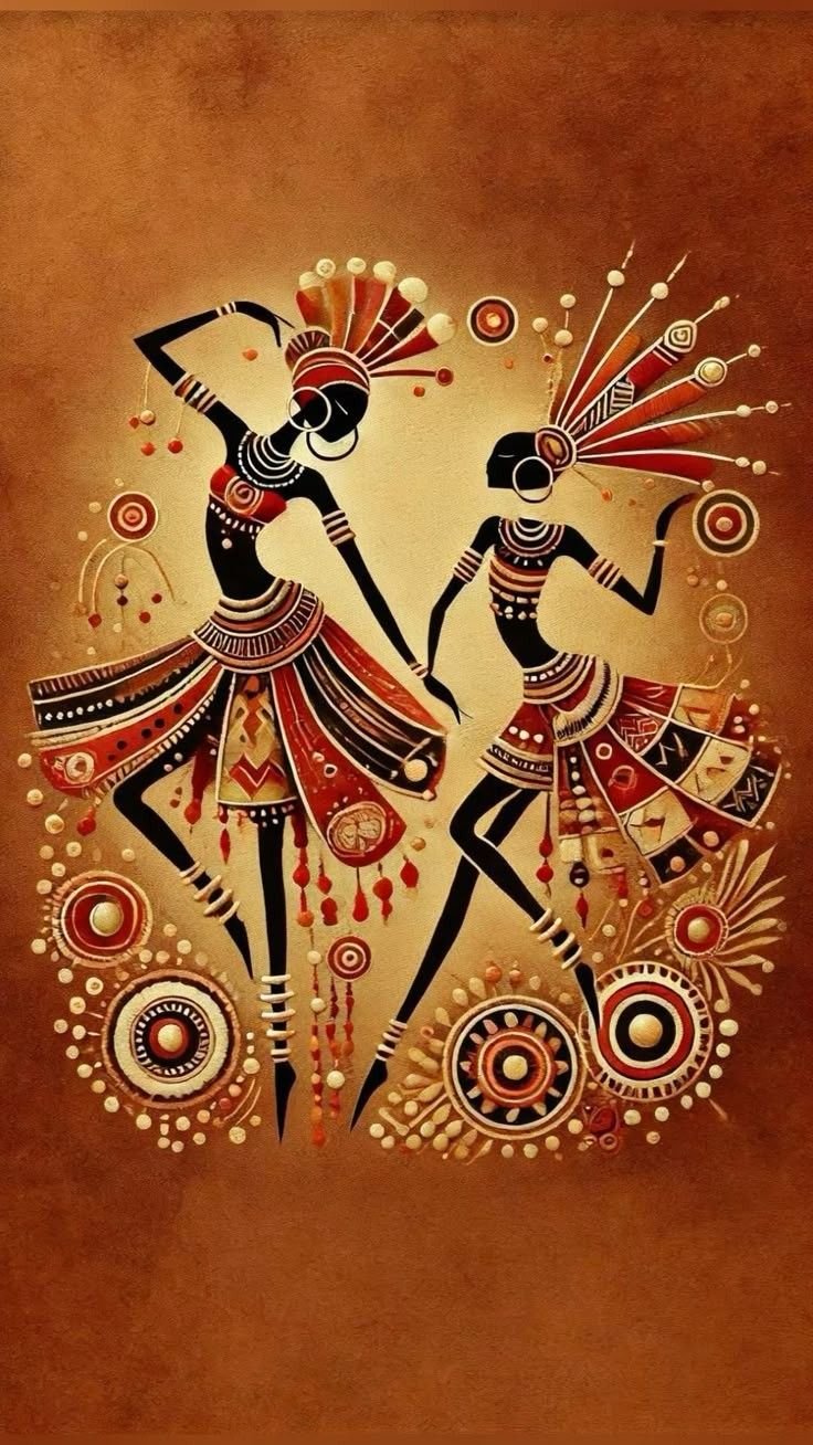 ethnic art, cultural art, tribal art, local art, paintings for living room