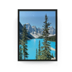 Lake Moraine, Alberta Landscape