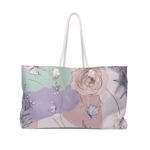 Floral Tote Bag - Stylish Tote for Travel, Gym, Beach