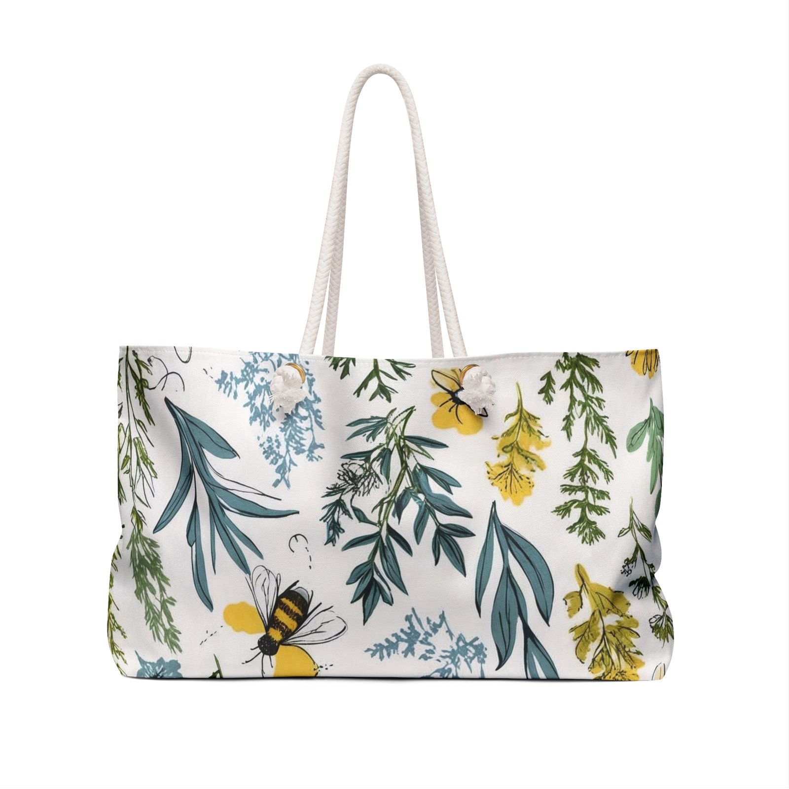 Charming Bee-Themed Tote Bag
