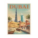 Dubai Travel Poster