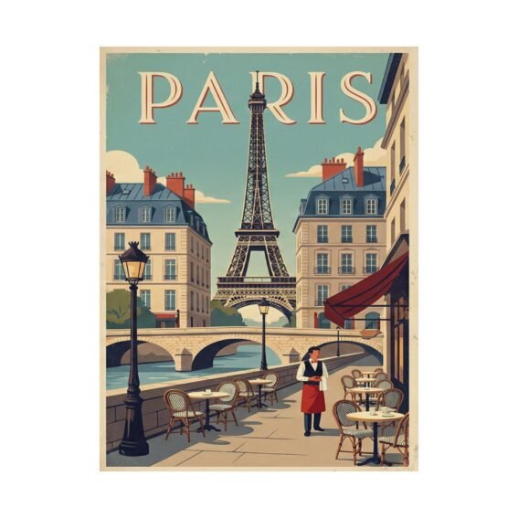 Paris Travel Poster