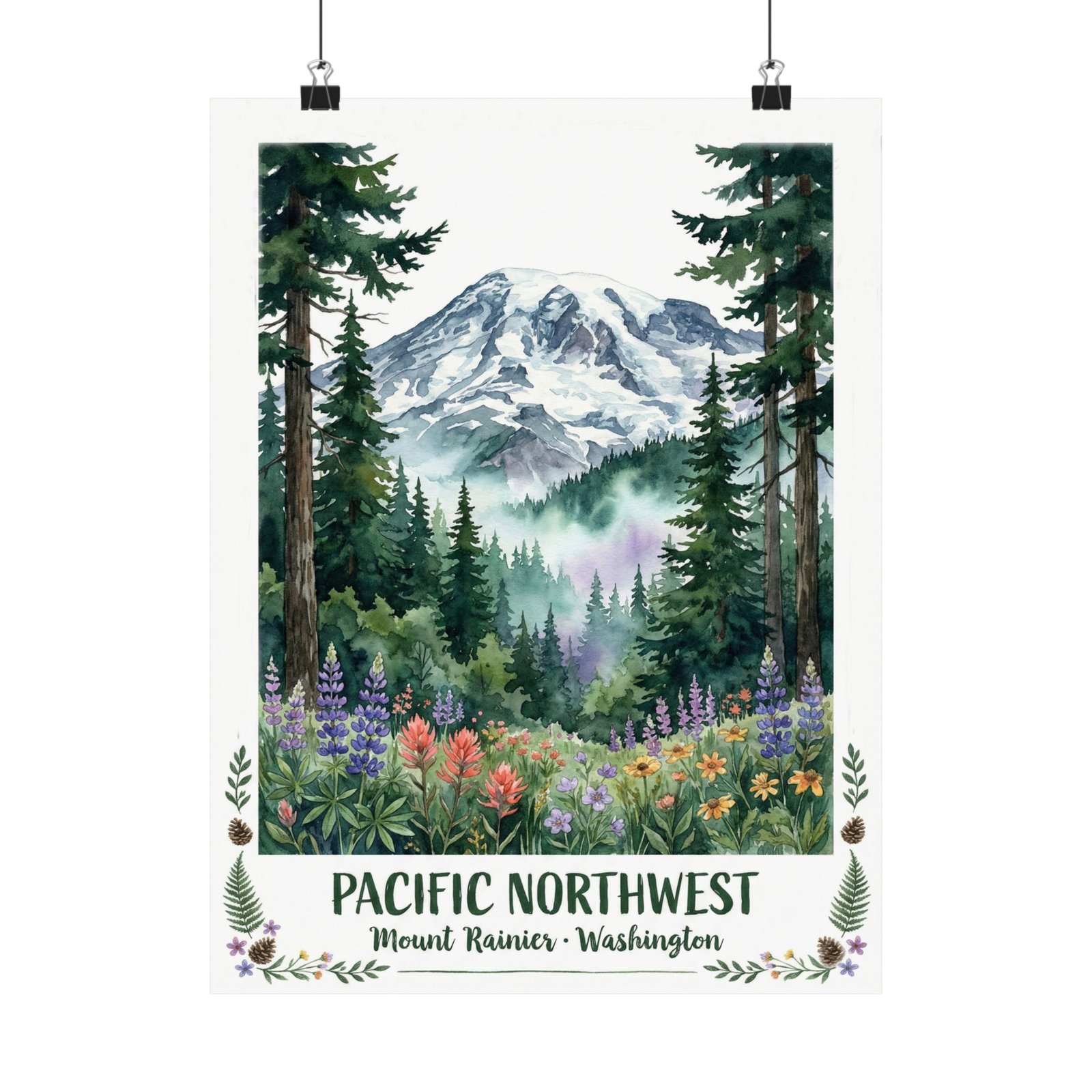 Pacific Northwest travel posters Pacific Northwest travel posters
