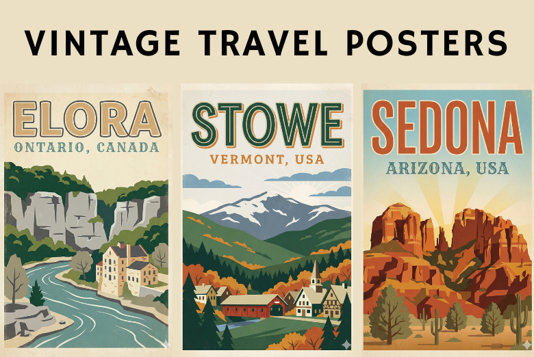 Best Vintage Travel Posters to Elevate Your Home Decor