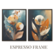 Flower Aesthetics 1a Espresso Frame
