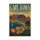 Cape Town Travel Poster