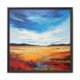 Abstract Tetured Landscape Black