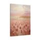 Blush Pink Boho Floral Wall Art Set of 3,2 Stretched Canvas