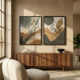 Boho Abstract Art living room wall decor