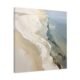 Neutral Coastal Abstract Wall Art | Organic Modern Beach Canvas | Bathroom Decor
