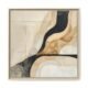 Desert Dunes Abstract Wall Art Box Frame Blonde Wood Desert Dunes Abstract Wall Art Living Room | Organic Modern Boho Canvas