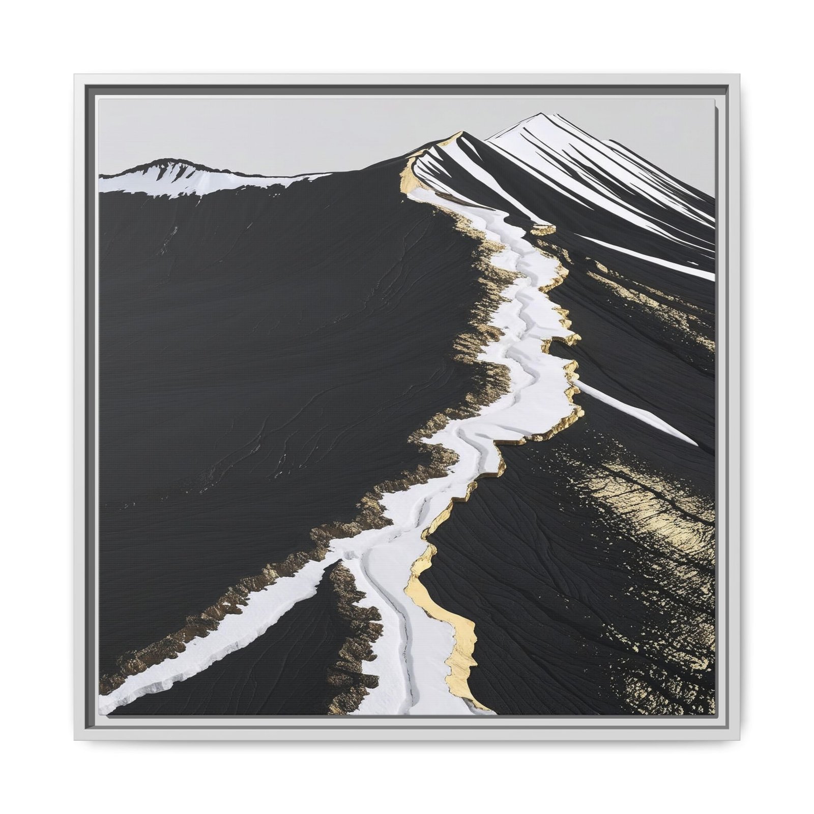 Icelandic Volcanic Terrains WHite