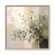 Neutral Olive Branch Abstract Wall Art Blonde Wood