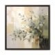 Neutral Olive Branch Abstract Wall Art Espresso