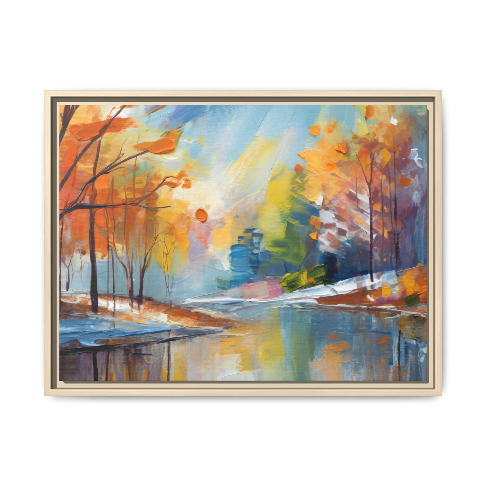 Wilderness Blonde Wood Frame