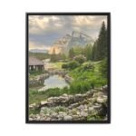 Banff Cityscape – Alberta Mountain View