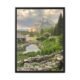 Banff Cityscape – Alberta Mountain View Black Frame Banff Cityscape – Alberta Mountain View Black Frame