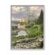 Banff Cityscape – Alberta Mountain View White Frame Banff Cityscape – Alberta Mountain View White Frame