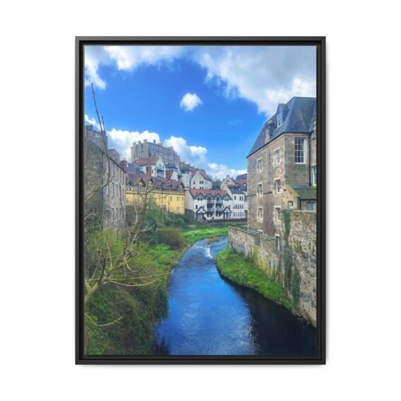 Dean Village Black Frame