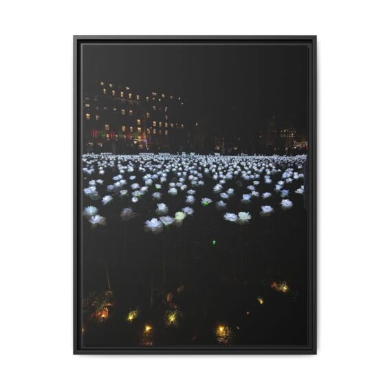 Glow Garden Black Frame