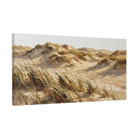 Golden Dune - Stretched Canvas