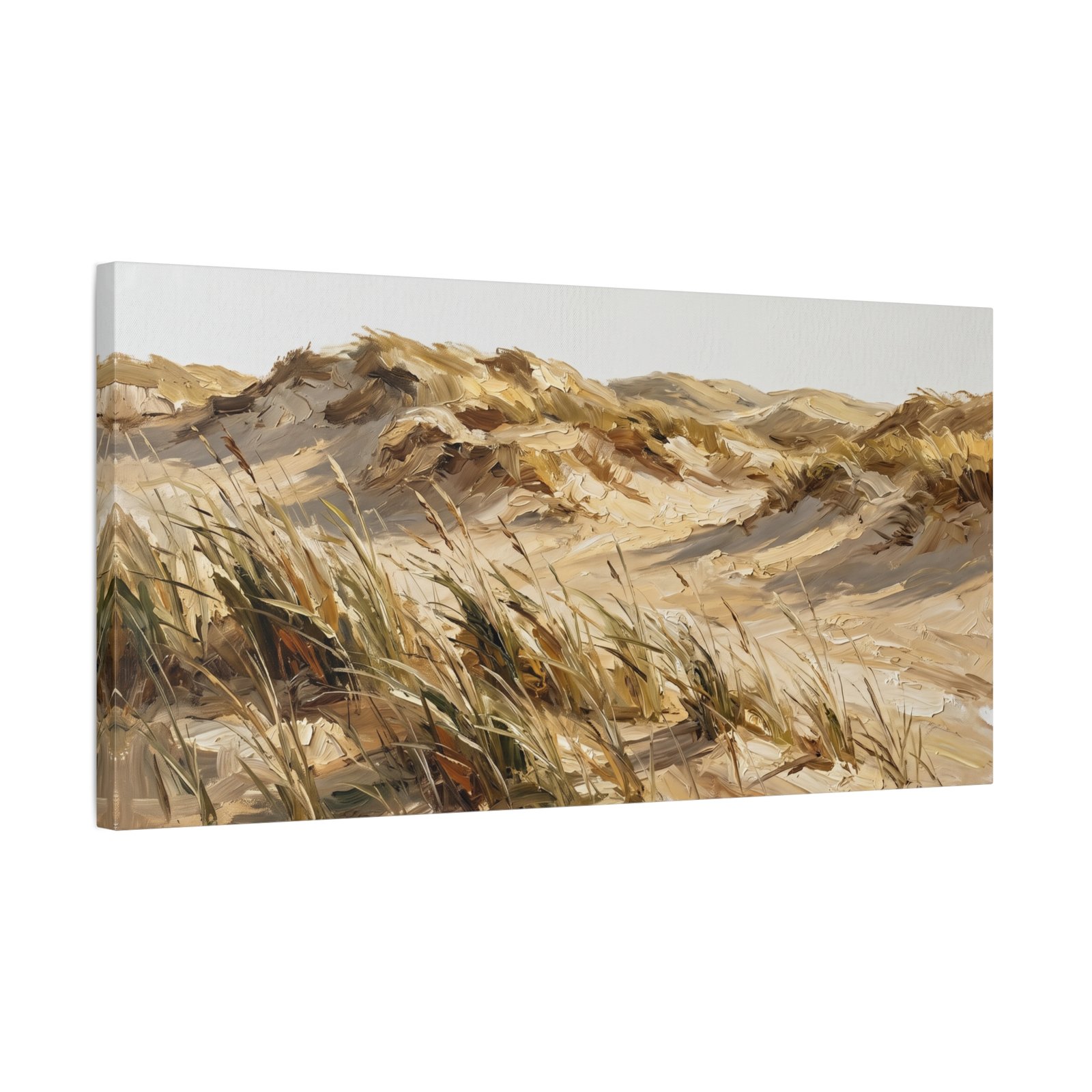 Golden Dune - Stretched Canvas