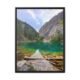 Grassi Lake Canmore Black Frame