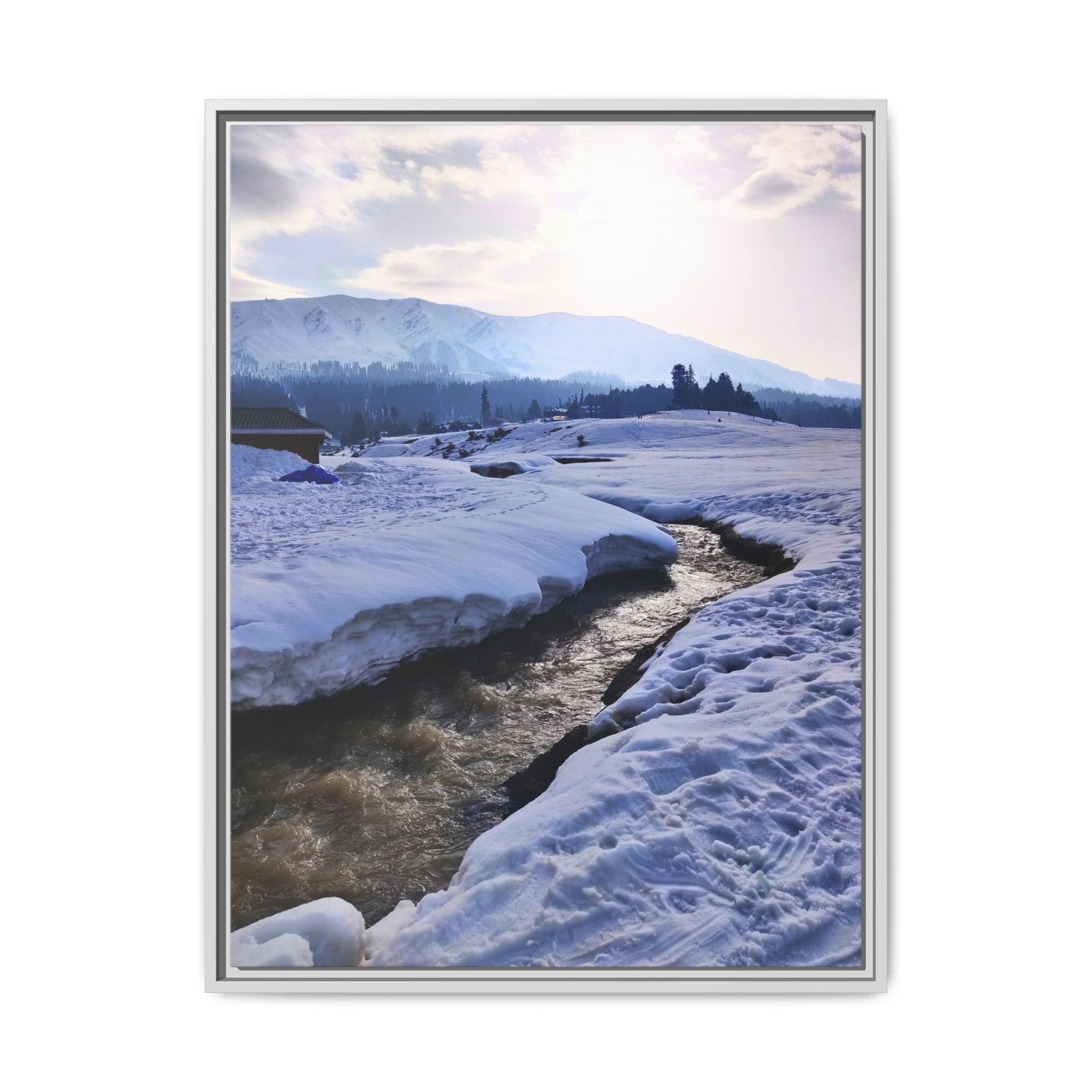 Gulmarg Golf Club White Frame