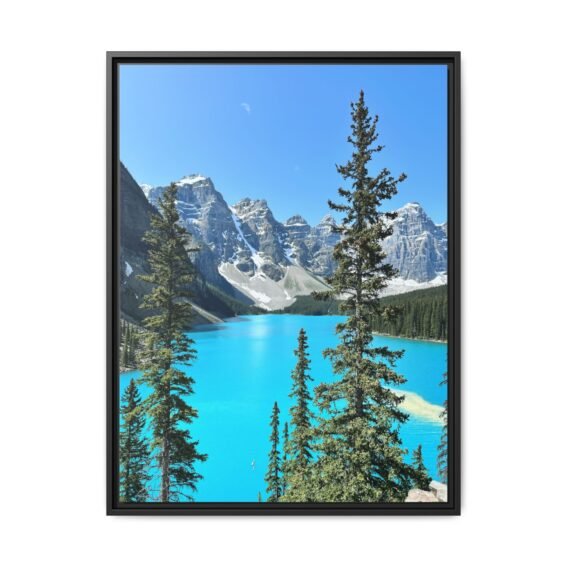 Lake Moraine Black Frame