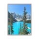 Lake Moraine White Frame