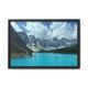 Lake Moraine – Landscape View Black Frame Lake Moraine – Landscape View Black Frame