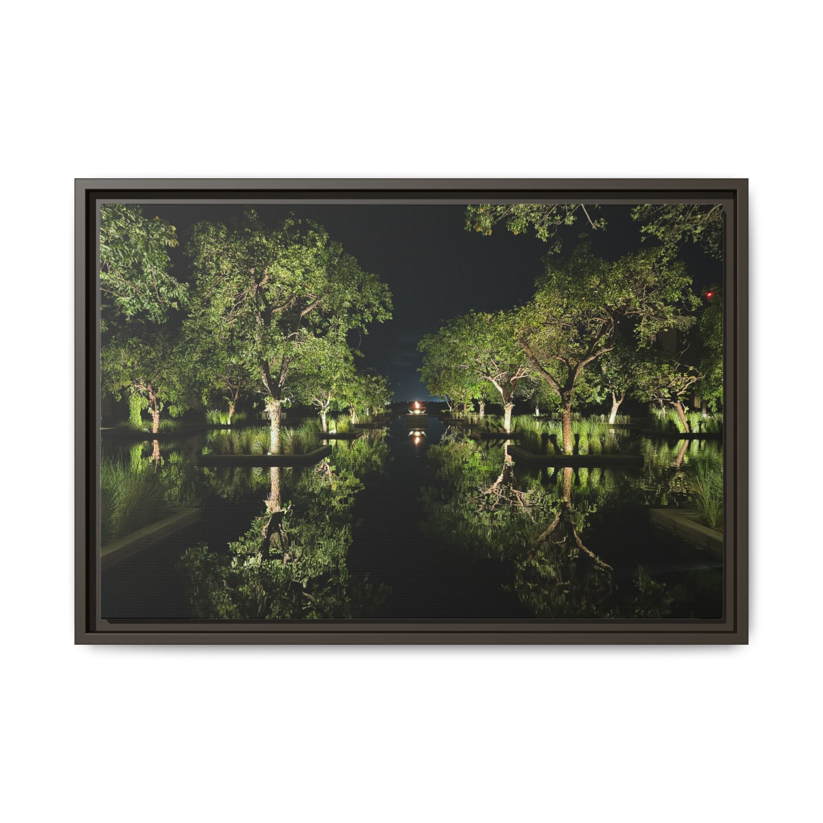 Nizuc Cancun - Landscape View Espresso Frame