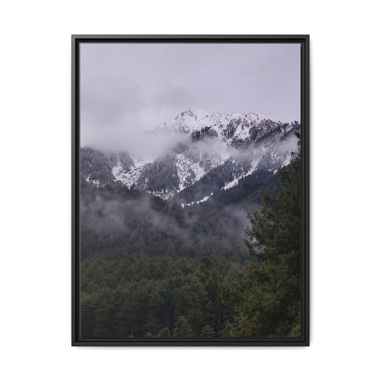 Snow charm Black Frame Snow charm Black Frame