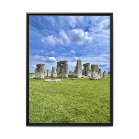 Stonehenge UK Black Frame