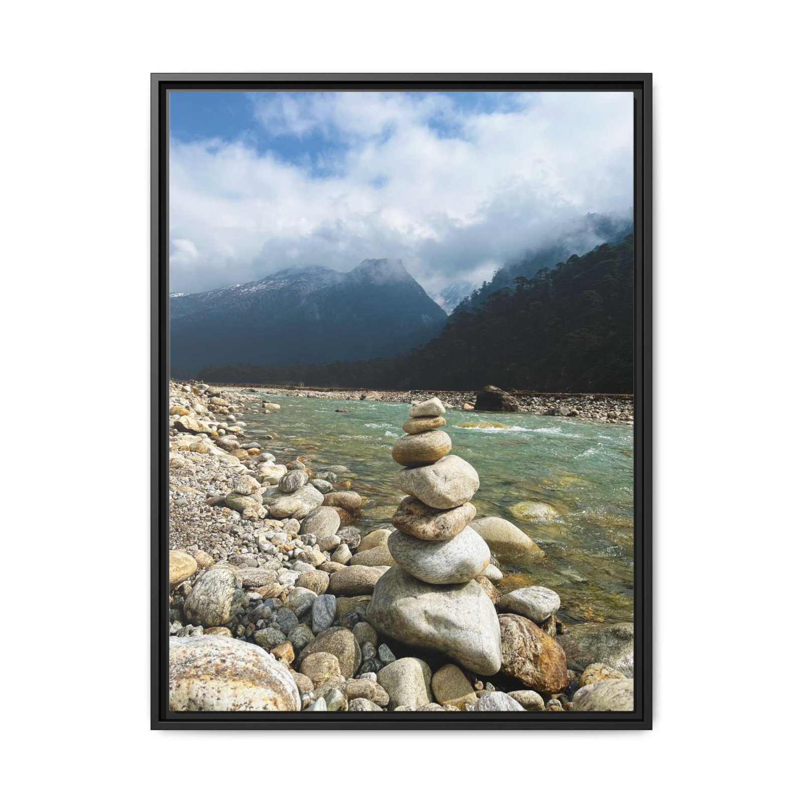 The Wishing Stones Black Frame