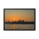 Toronto Skyline at Sunset Black Frame
