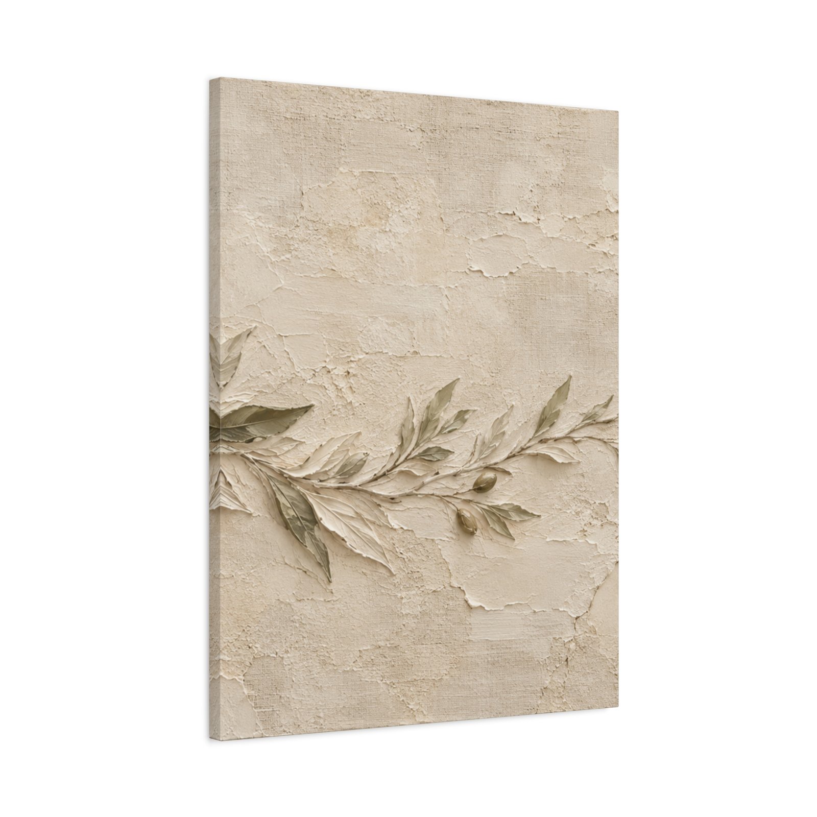 The Olea Suite | Olive Branch Framed Canvas Diptych (Set of 2) - Image 10